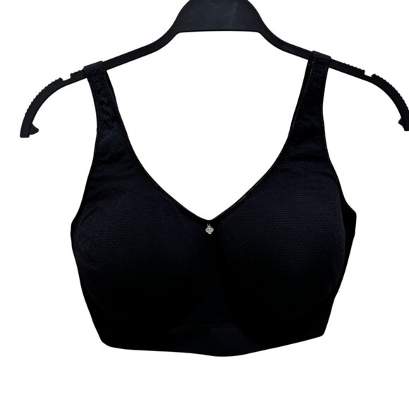 Breezies Size 38DDD Black Air Effects Seamless Underwire Contour Bra A622901 - Picture 1 of 5